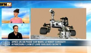 Le robot Curiosity a passé un an sur Mars - 06/08