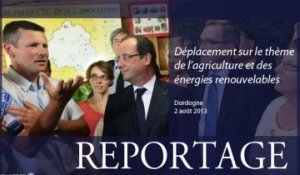 Agricultures du terroir, énergies renouvelables : les temps forts du déplacement en Dordogne
