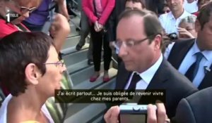 François Hollande occupe le terrain