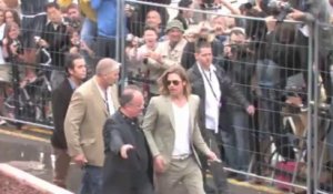 Arrivée de Brad Pitt au Festival de Cannes