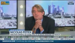 Nicolas Pettex, directeur général de Daniel Féau et de Belles demeures de France dans L'invité de BFM Business  13/08