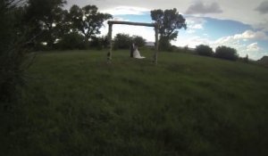 Un photographe perd le contrôle de son quadroptère est finit dans les mariés