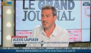 Alexis Laipsker, directeur de la communication Halfords Media pour PokerStars France, dans Le Grand Journal - 20/08 6/6
