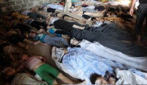 Bombardement à l'arme chimique dans la banlieue de Damas