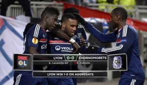16e - Lyon continue son parcours européen
