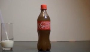 Coca-Cola + Lait - pas beau à voir!