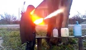 Exploser des bouteilles de gaz