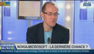 Nokia-Microsoft : la dernière chance ? dans Les décodeurs de l'éco - 03/09 5/5