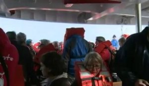 Finistère : 365 passagers ont été évacués d'un navire qui s'est échoué