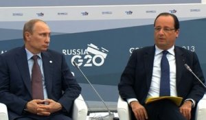 Intervention lors du dialogue avec les partenaires sociaux au G20 de Saint-Pétersbourg