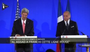 Syrie : Kerry "c'est vraiment notre Munich à nous"