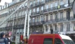 Spectaculaire incendie rue Faidherbe à Lille