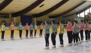 Dunkerque: coupe de France de patinage synchronisé