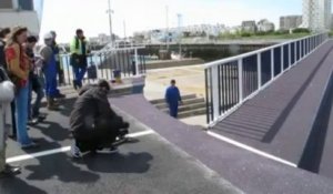 Calais : le pont Henri-Hénon de nouveau en service