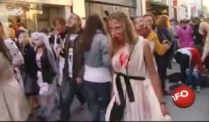 Zombie Walk : des morts vivants dans les rues de Lille
