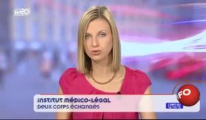 Deux corps échangés dans un institut médico-légal