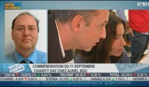 Le Charity day d'Aurel BGC et la sortie des nouvelles iphones : Christian Parisot dans Intégrale Bourse - 11/09