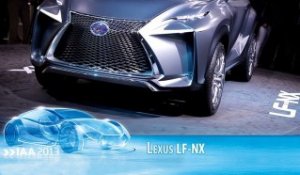 Lexus LF-NX Concept au Salon de Francfort