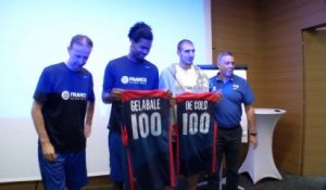 La Minute Inside - Mickaël Gelabale et Nando De Colo honorés pour leur 100e sélection