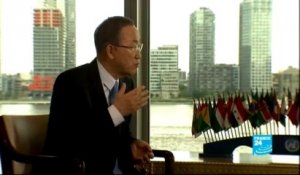 L'ENTRETIEN - Ban Ki-moon, secrétaire général de l’ONU