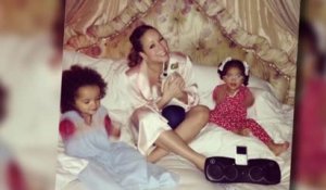 Mariah Carey enlève son attelle pour une soirée avec les jumeaux