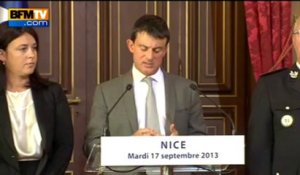 Pour Valls, la vidéoprotection est un "atout" contre la délinquance - 17/09