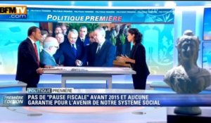 Politique Première: pas de pause fiscale avant 2015 selon Jean-Marc Ayrault - 18/09