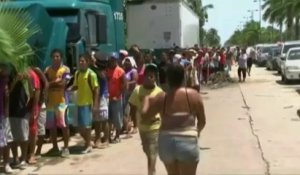 Mexique : après deux tempêtes, les habitants d'Acapulco manquent de nourriture