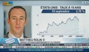 Les marchés profitent du statu quo de la FED : Matthieu Rolin, dans Intégrale Bourse - 19/09