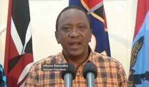 Le président Kenyatta condamne l'attaque "terroriste"...