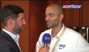 Tony Parker invite tous les Français à fêter le titre européen - 23/09