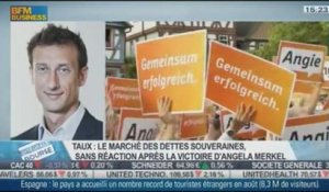 Faible réaction sur le marché obligataire après la victoire de Merkel : Yannick Lopez, Intégrale Bourse - 23/09