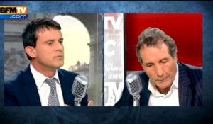 Manuel Valls répond à Montebourg sur les Roms - 25/09