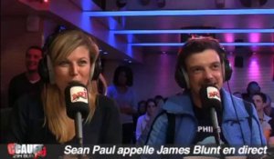 Sean Paul appelle James Blunt en direct - C'Cauet sur NRJ