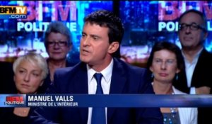 BFM Politique: l’interview BFM business, Manuel Valls répond aux questions de Hedwige Chevrillon - 29/09