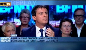 BFMTV Replay: Valls dénonce l'angélisme de ses détracteurs à propos des Roms - 29/09