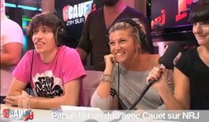 Pitbull en duo avec Cauet sur NRJ