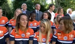 Photo officielle des féminines MHSC 2013/14