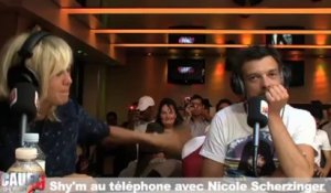 Shy'm au téléphone avec Nicole Scherzinger - C'Cauet sur NRJ