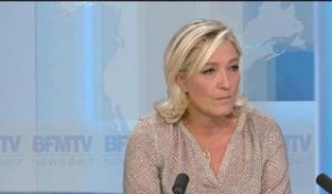 Marine Le Pen: "nous ne sommes pas un mouvement d'extrême droite" - 03/10