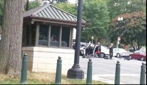 Crash d'un policier au Capitol Hill