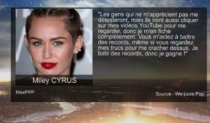 Miley Cyrus ignore ses détracteurs