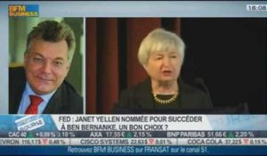 Janet Yellen, première femme à la tête de la FED: Philippe Waechter,dans Intégrale Bourse - 09/10