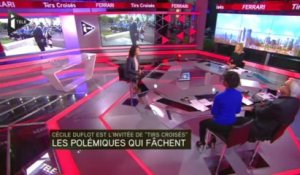 Cécile Duflot contre la "doctrine selon laquelle un ministre ferme sa gueule ou démissionne"