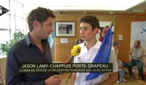 JO de Sotchi : Jason Lamy-Chappuis, porte-drapeau de la délégation française
