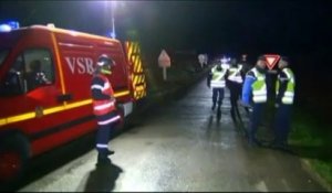 Collision spectaculaire entre un TGV et un camion dans la Sarthe