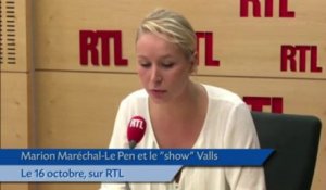 Marion Maréchal-Le Pen et le «show» Valls