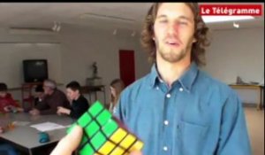 Quimper (29). Rubik's cube : des élèves à bonne école