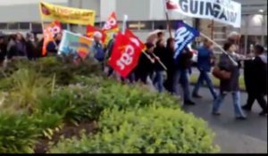 Guingamp (22). Défense des retraites : plus de 500 manifestants dans la rue