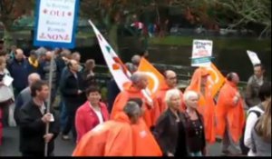 Lannion (22). Autour de 5.000 personnes dans le rue pour défendre les retraites